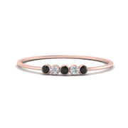 5-stone-minimalist-stackable-band-with-black-diamond-in-FD9425RORGBLACK-NL-RG